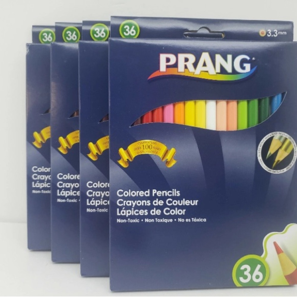 Colored Pencils Set - 36 Assorted Colors NEW bundle of 4 packs